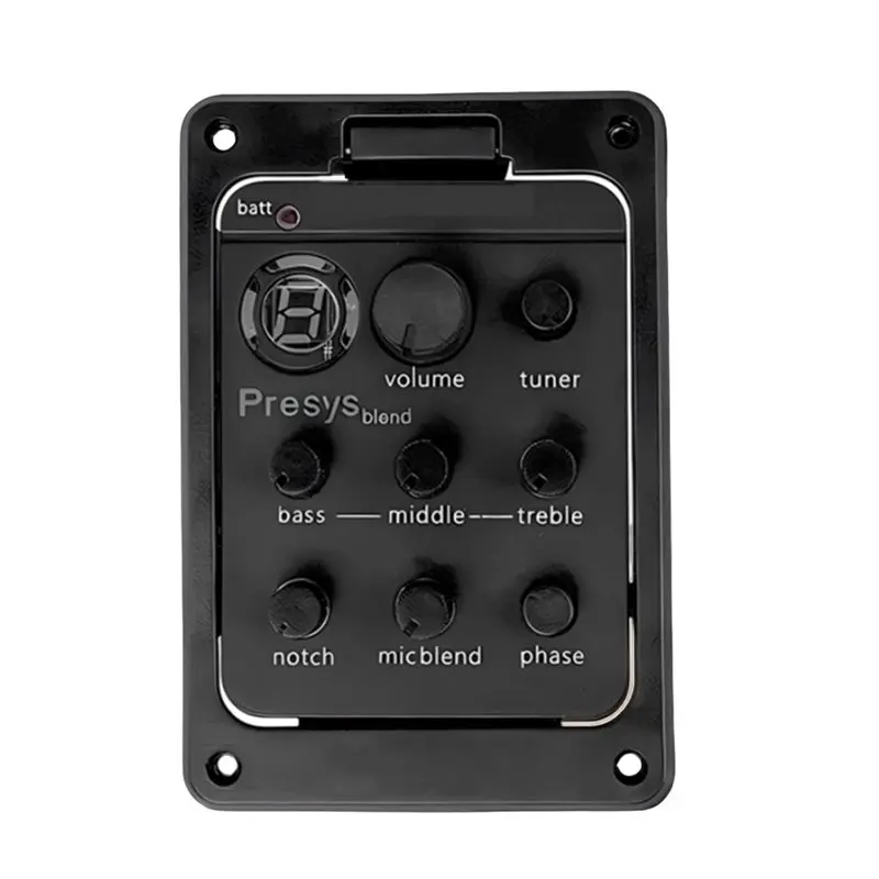 

A51Q-Эквалайзер для гитарного звукоснимателя, пьезо-звукосниматель Presys, гитарный предусилитель, аксессуары для гитары