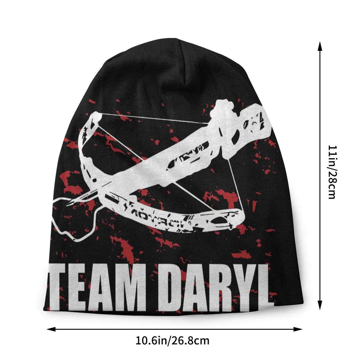 Team Daryl Dixon Autumn Female Thin Beanies Outdoor Unisex Skullies Bonnet Hats