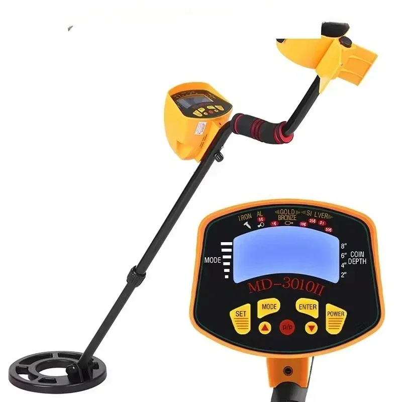 

Gold metal detector with LCD display, suitable for underground use