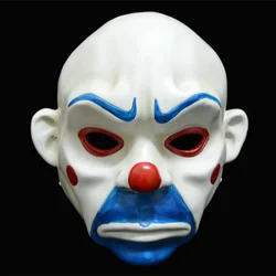 Joker Bank Robber Resin Mask, Clown, Dark Knight Cosplay, Halloween Costume
