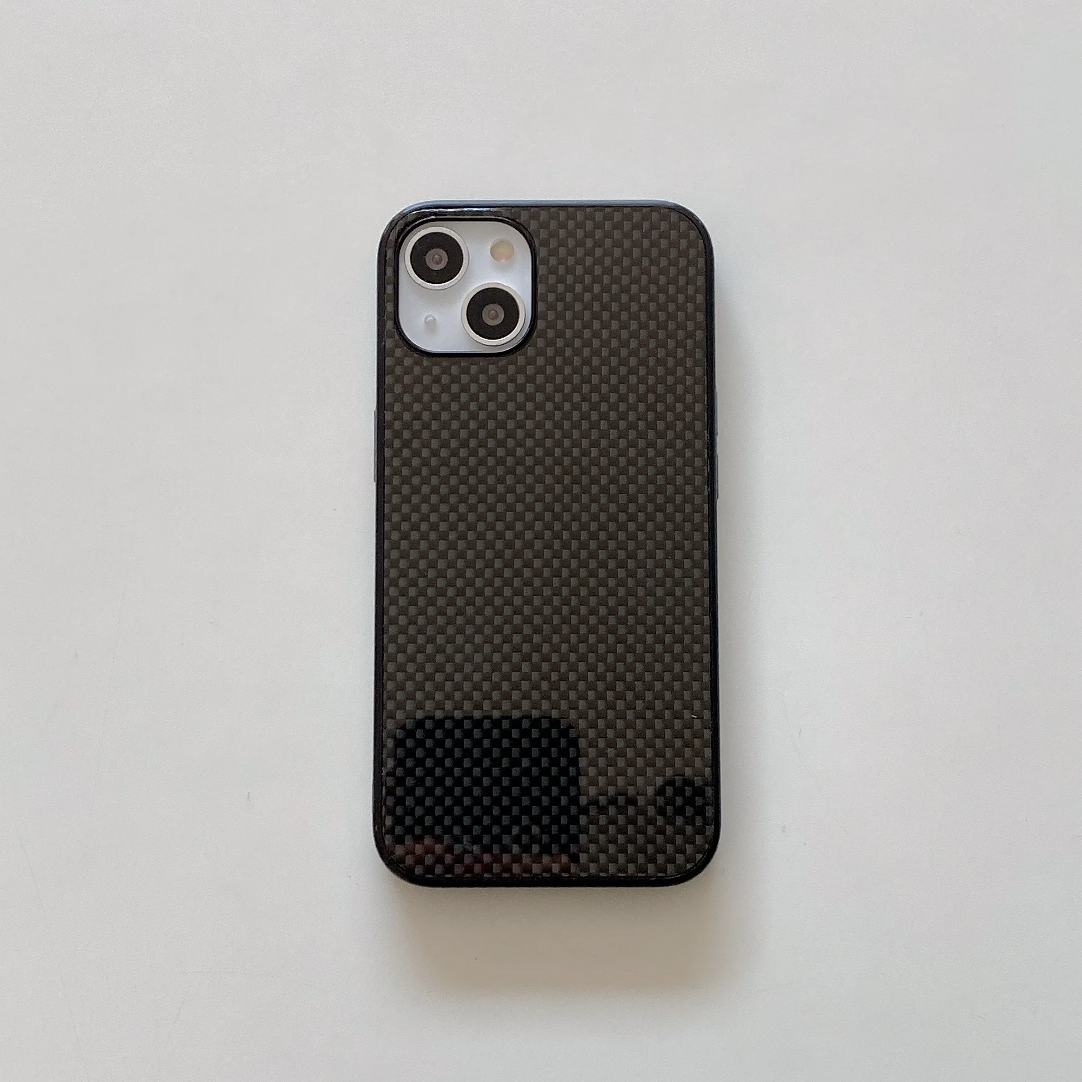 Real Carbon Fiber Phone Case for iPhone 13 Series Ultra Thin Anti-fall Protective Cover for iPhone 12 Series