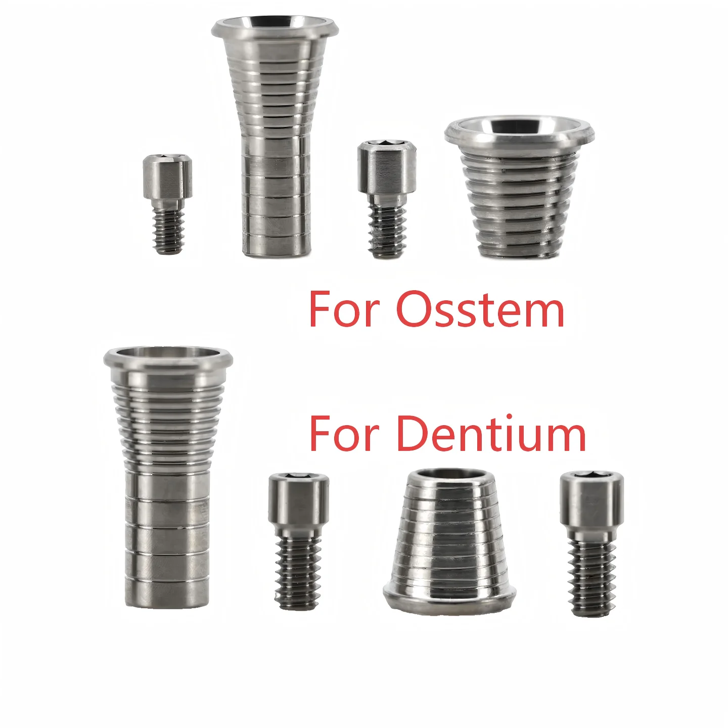 Dental Straight Multi Unit Abutment Titanium Base Fit Nobel Osstem ITI Dentium Adin Neo Biotech Implant Lab Supply Screw