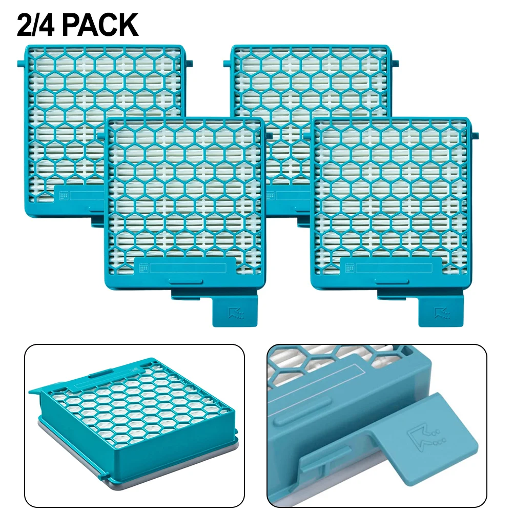 2pcs / 4pcsHEPA AirClean Filter For Miele For Boost CX1 Fresh Air & Easy Maintenance! Replacement Filter Vacuum Cleaner Parts
