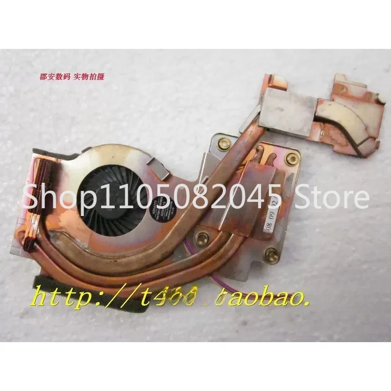 Ventoinha de Substituição para Laptop IBM ThinkPad T60 T61 W500 T500, Radiador de Resfriamento para Dissipador de Calor de GPU Dedicada, Reparo de Laptop