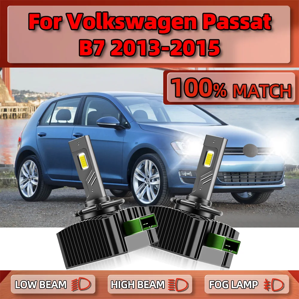 

Ксеноновые лампы HID для фар Volkswagen Passat B7 120 6000 2015, 2013 Вт, 2014 лм, 2 шт.