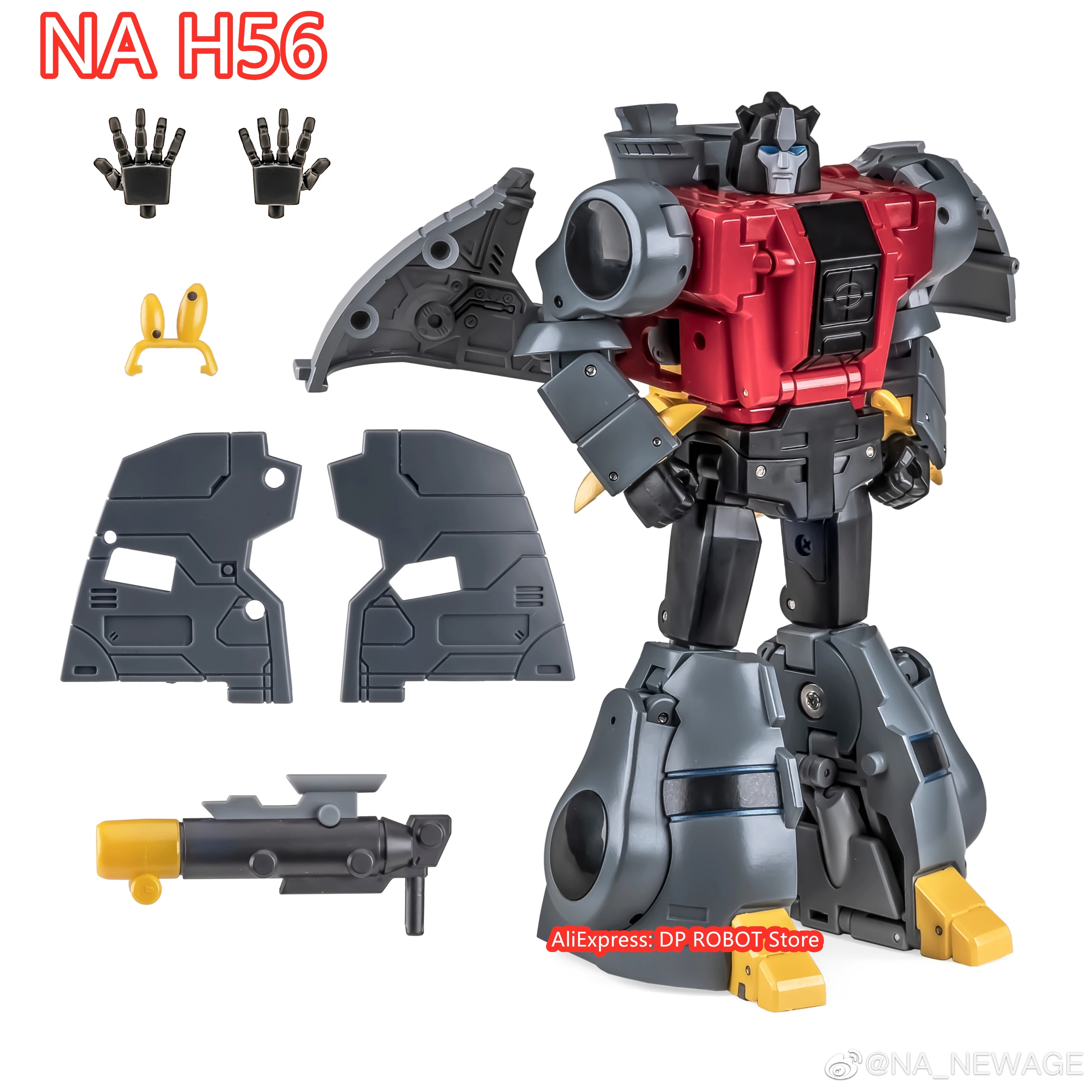 [IN STOCK] Newage Transformation NA H56 Rhedosaurus Sludge Action Figure Toys With Box