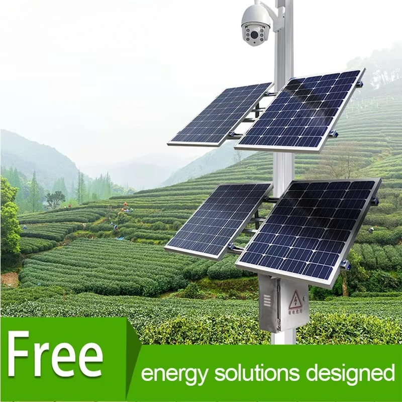 All in One Solar System 12V/24V/48V Solar Power Station DC Output Solar Panel Kit Off-Grid Energy Solution