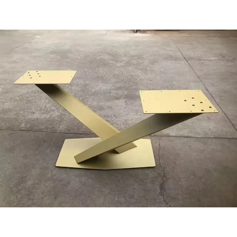 New Design Dining Table Leg Gold Leg for Square Dining Table