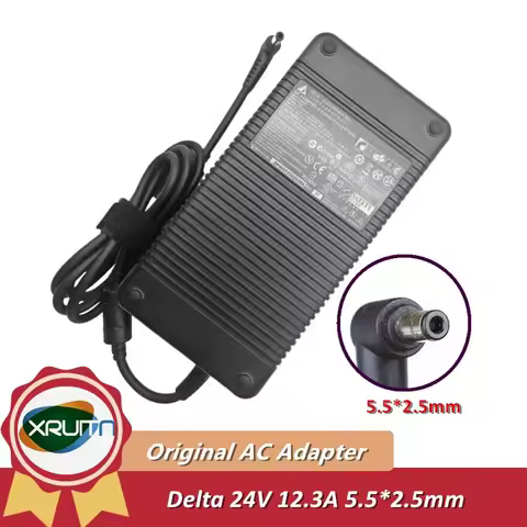 Delta AC Adapter 24V 12.3A 10A 8A 300W Laptop Charger For Dell DA295PSO-01 PA-2 Series LED LCD Monitor Power Supply