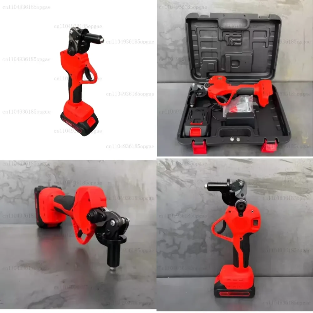 Electric Crimping Clamp Rechargeable Cold Crimping Clamp Mini Wiring EW-50X Terminal Pre-Insulated Tubular Bare Crimper