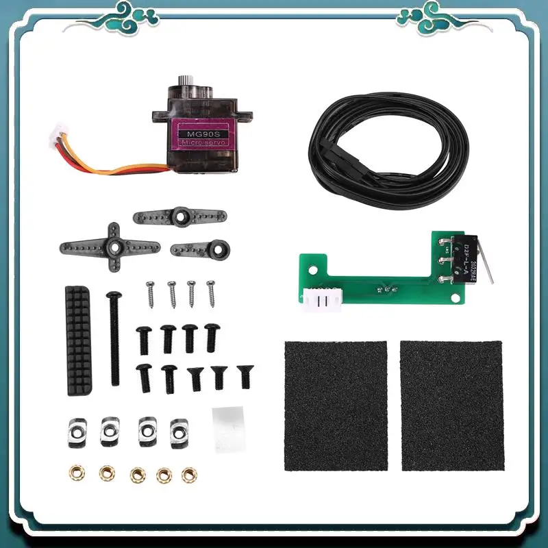 Łatwy w użyciu zbieracz odpadów ekstruzji Blobifier Voron, czyszczenie dyszy hotendu, części do drukarki 3D, silikonowa szczotka do dyszy dla Voro