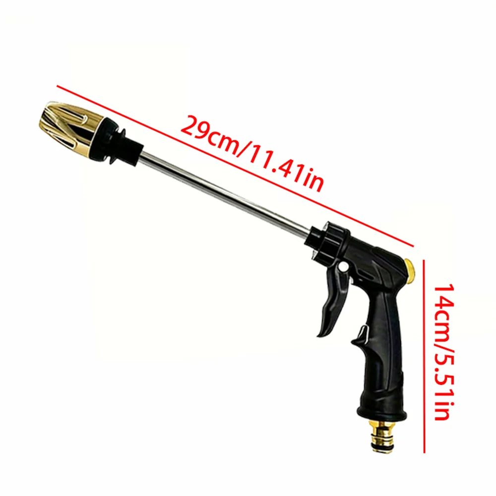 High Portable Automobiles Cleaning Tool Garden Lawn Watering Hose Nozzle Foam Lance High Pressure Sprinkler Water Gun Car Washer