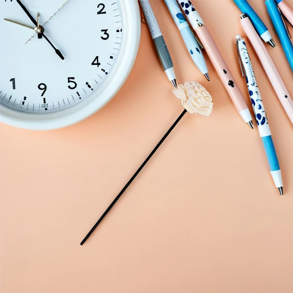 

Elegant Rattan Fragrance Diffuser Sticks Realistic Aromatherapy Scent Sticks Flower Rattan Wood Refill Set