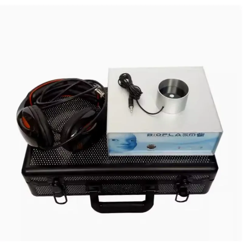 

Bioresonance Therapy NON LINEAR SYSTEM English German French Italian Vegeto Test Bioplasm 9D NLS with Helmet