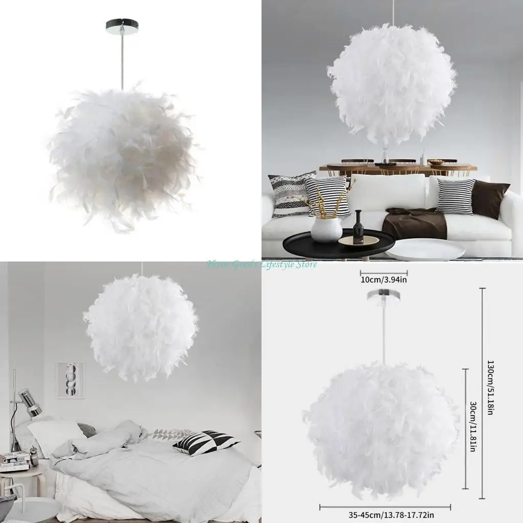

E74E Small Chandelier Lamp Shades E27 Lampshade Soft Lighting Home Accessory Ceiling Lamp Shade Texture for Bedroom