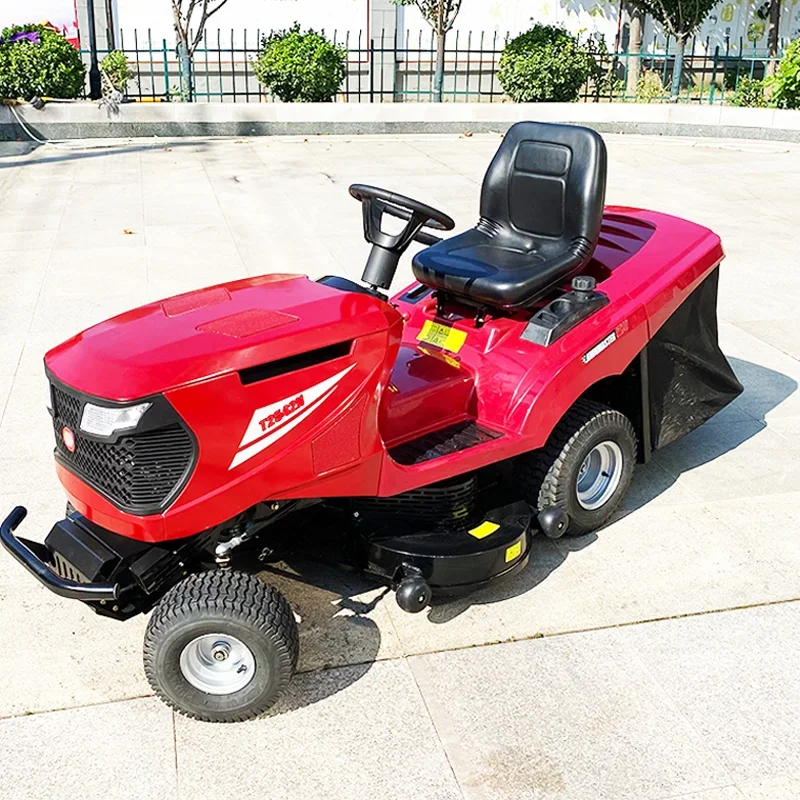 30 42 Inch Ride-on Lawn Mower Gasoline Diesels Grass Weeding Trimmer Riding 30 42 Inch Lawn Car For Sale