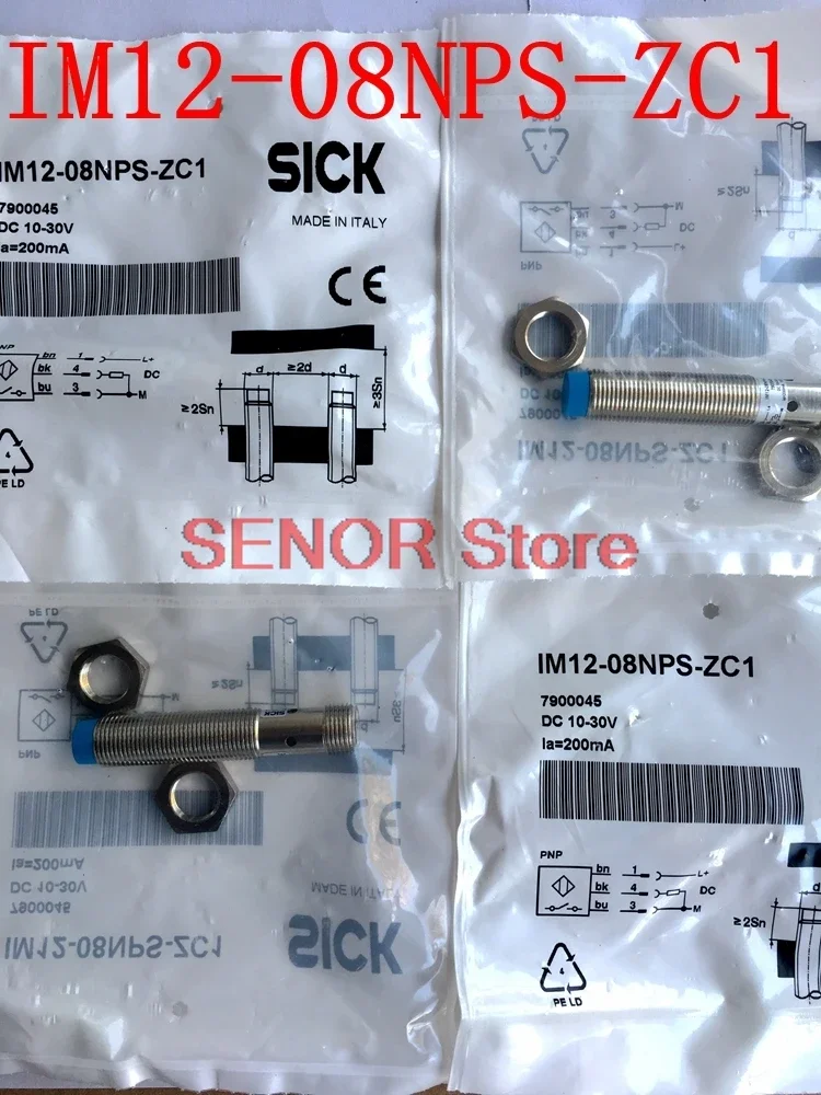 

Новый оригинальный бесконтактный переключатель IM12-08NPS-ZC1, номер товара 7900045
