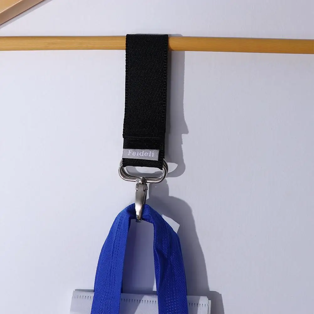 

Universal Newborn Metal Hanger Straps Nylon Diaper Bag Hanger Stroller Hook Stroller Accessories Pushchair Clip