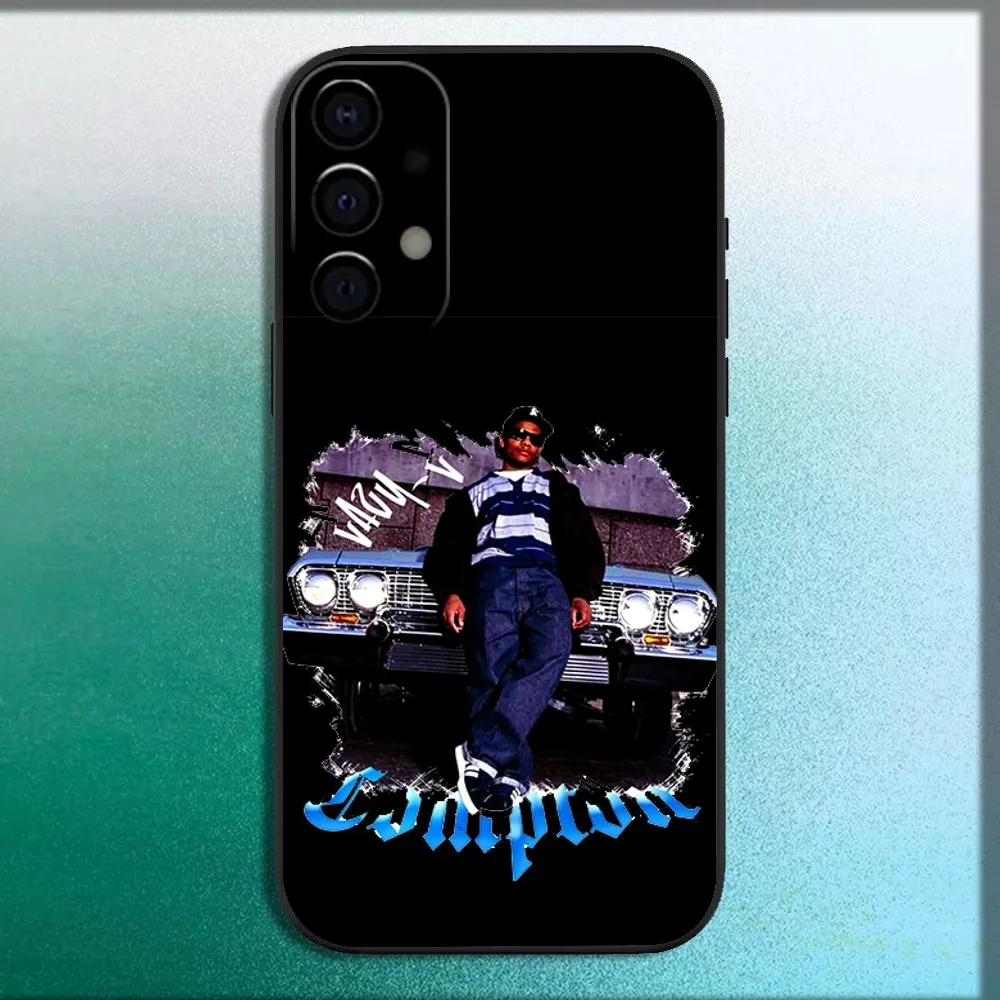 Rapper E-Eazy E Phone Case For Samsung Galaxy A13,A21s,A22,A31,A32,A52,A53,A71,A80,A91 Soft Black Cover