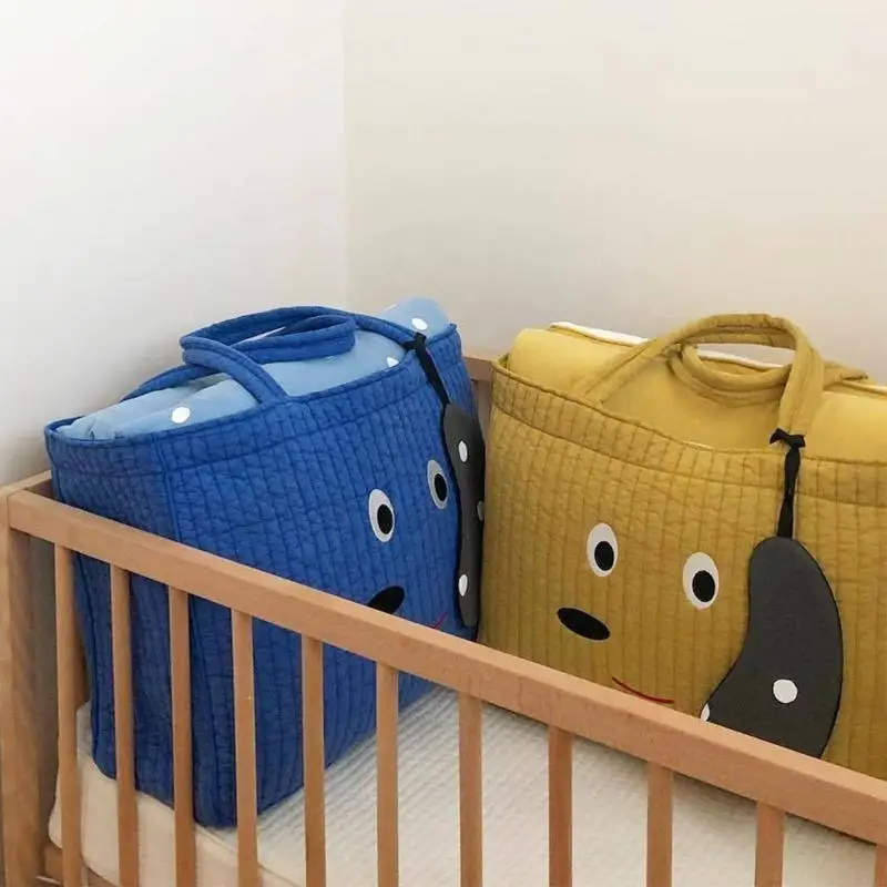 

E06F Multifunctional Baby Changing Diaper Nappy Bag Maternity Mummy Handbag Portable Bedding Clothes Sheets