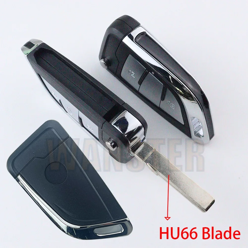 Car Key Fob Case Shell Housing for Vw B5 for Volkswagen Beetle/Caddy/Passat/Golf/Jetta/Polo/Scirocco/Tiguan/Touran/Skoda/Seat