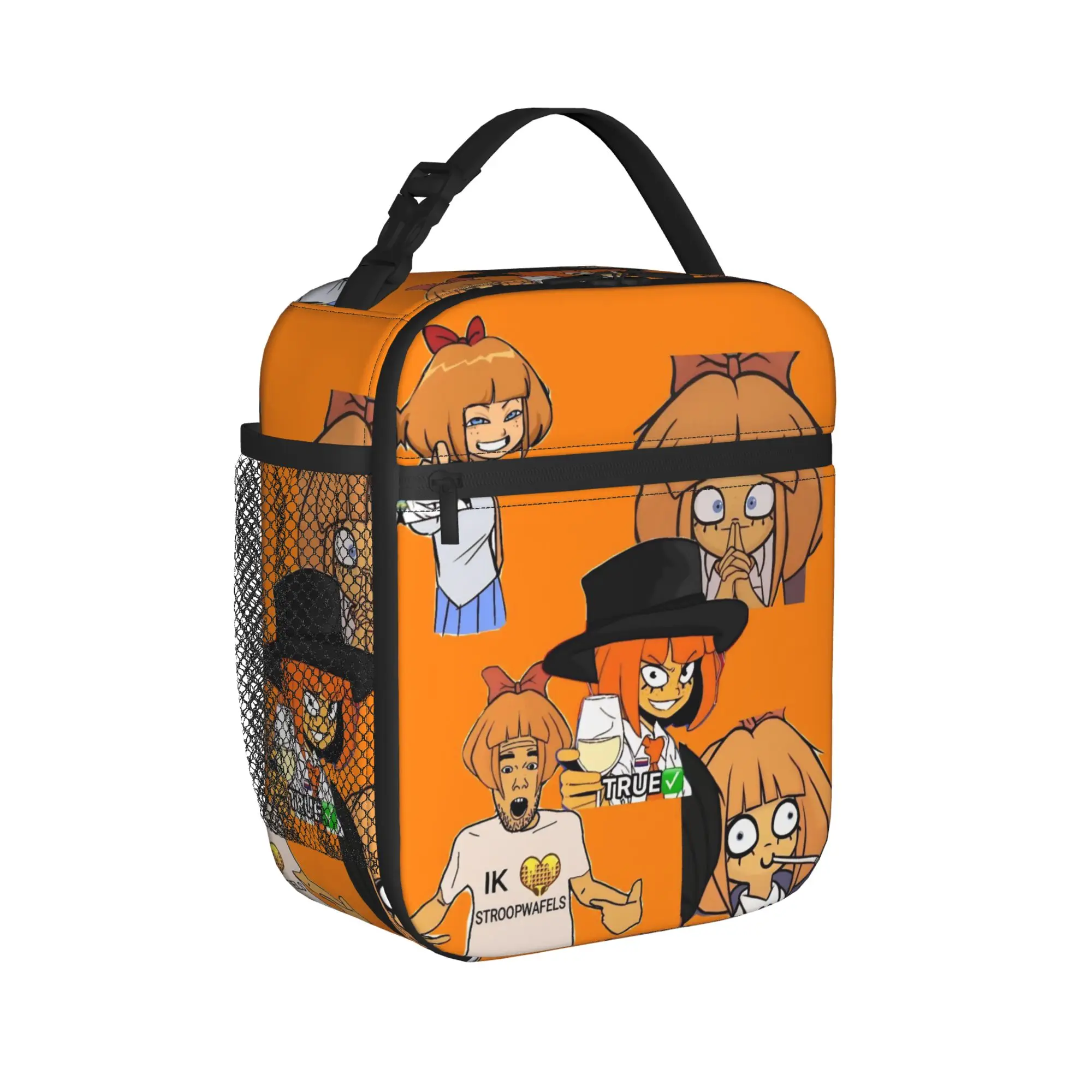 Ongezellig Mymy Yana  Thermal Insulated Lunch Bag for School  Portable Bento Box Men Women Cooler Thermal Lunch Boxes