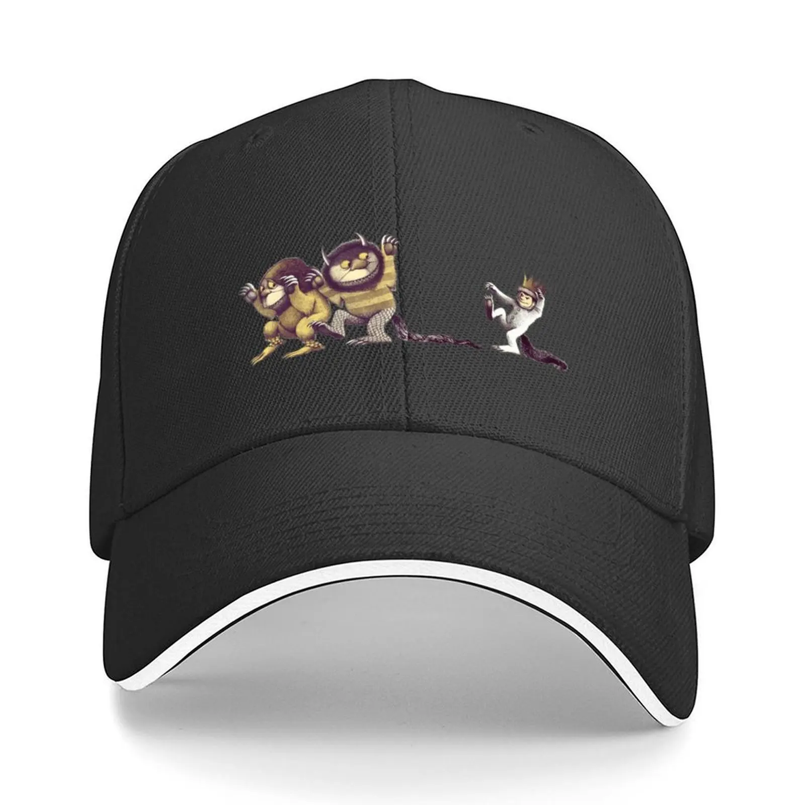 

Inside All Of Us, Where the wild things are Baseball Cap Hip Hop Golf Hat Man fashionable Military Cap Man For Man Women's