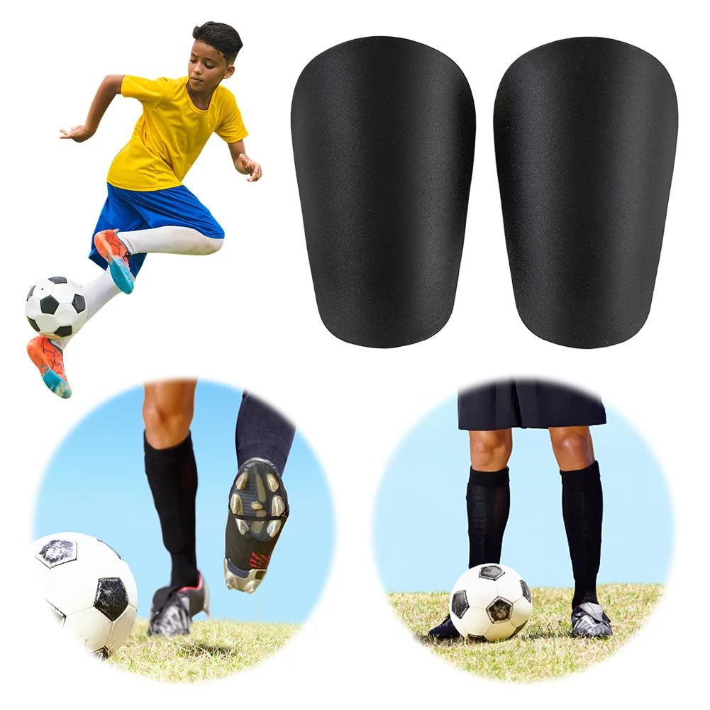 1 Pair Soccer Miniature Shin Guard Shock Absorbing Mini Shin Guards Lightweight Soccer Leg Protector for Kids Youth and Adults