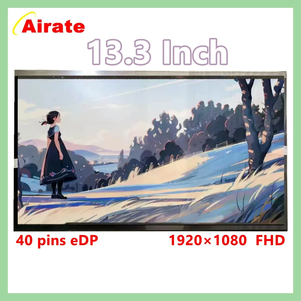 

LP133WF6-SPK2 LP133WF6 SPK2 LP133WF6-(SP)(K2) B133HAK02.1 13.3 inch FHD Laptop LCD Screen Panel EDP 40 Pins 72% NTSC With Touch