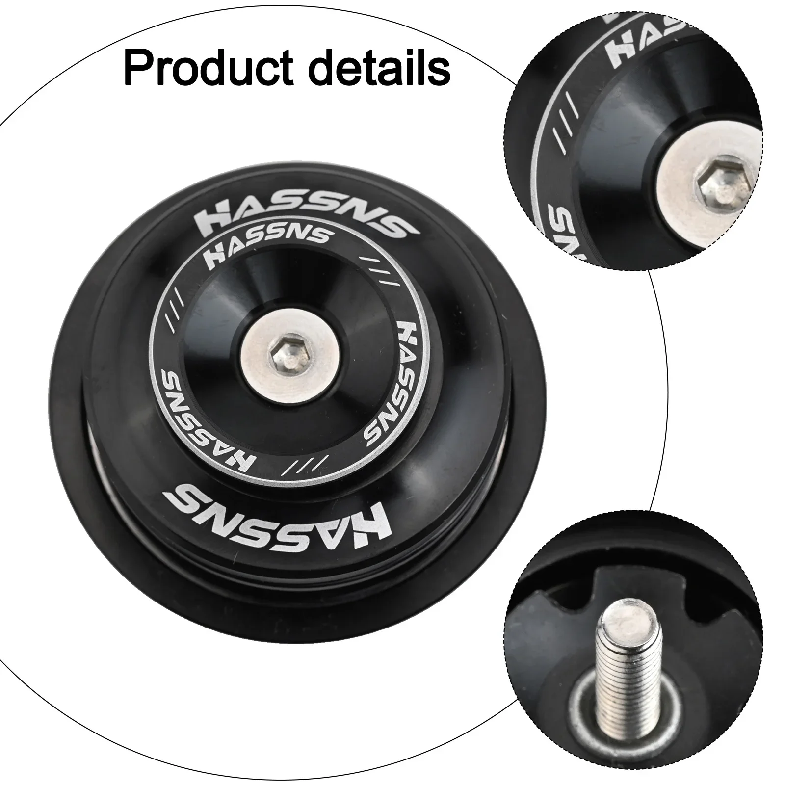 44-56MM Head Tube 28.6MM Headset No Tools Required Weight Approx. 120g High Precision Bike Headset For Bicycle Repair