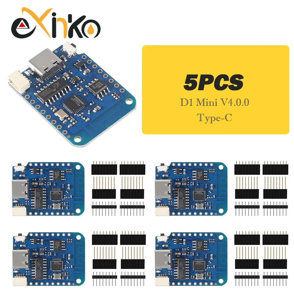 1/5/10 buah WeMos D1 Mini ESP8 - Esp8266 Nodemcu Board ulasan dan harga