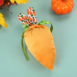 Velvet Easter Bags Cute Carrot Gift Packing Bags Dropshipping Radish Chocolate Candy Bags Wedding Birthday Party Decoration 2026