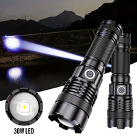 High Power LED Flashlight Torch Light Rechargeable Waterproof Portable Lantern Spotlight Tactical Flashlights