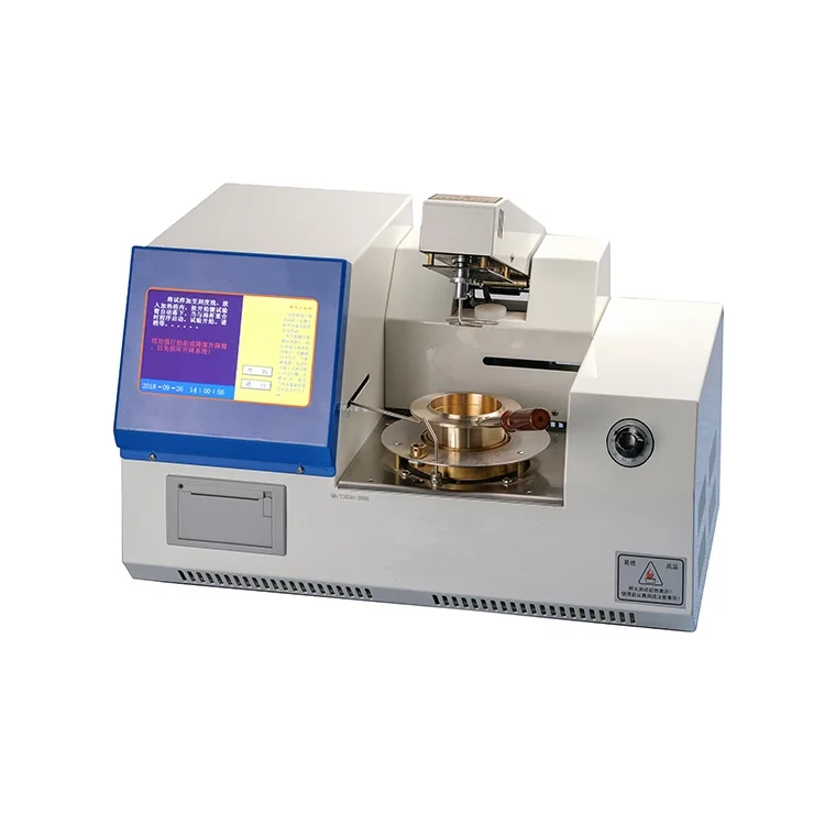 Cheap Petroleum Products ASTM D 92 GB/T3536 Fully Automatic Open Flash Point Tester
