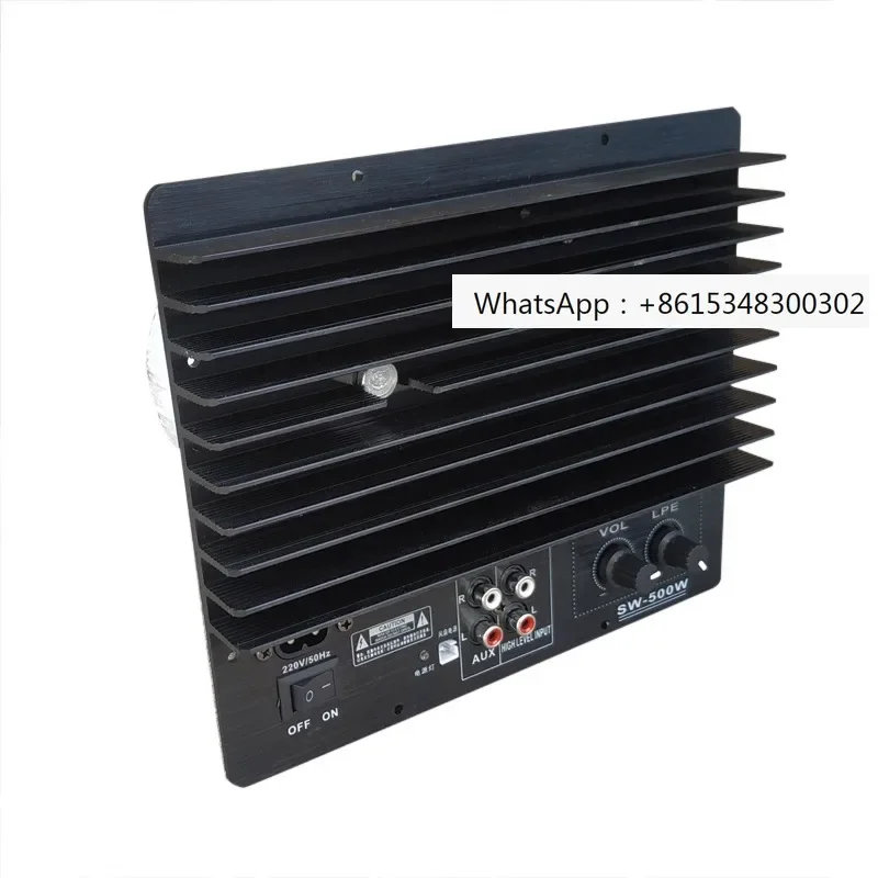 

500W Subwoofer Ring Bull Power Amplifier Board Active Power Amplifier Board Pure Bass A1943 C5200 Mono 220V