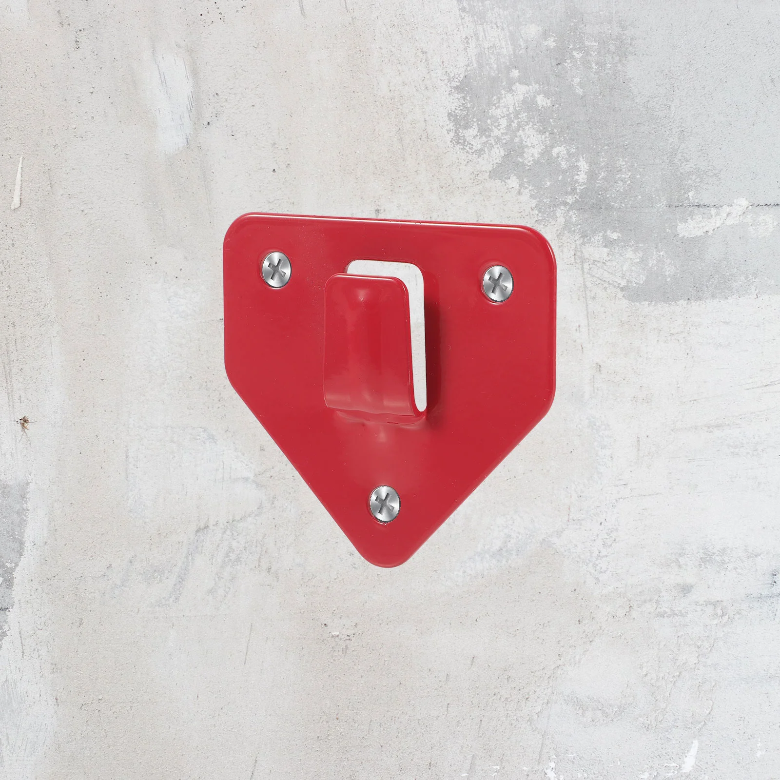 8 Pcs Ladder Stand Fire Extinguisher Bracket Holder for Mounting Wall Accessories Hook Red