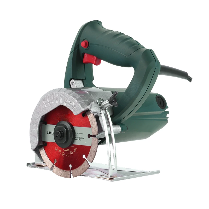 OEM in Stock 3413 1400W 110mm Electric Wire Wet Saw Powerful Stone Concrete Cutting Marble Cutter Machine with Cheapest Price