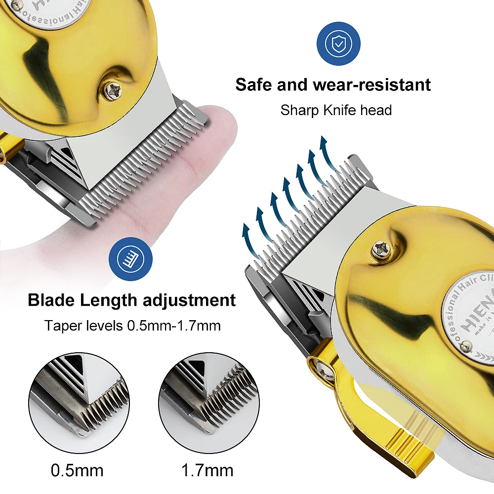 Hair clipper professional engraving oil head push multi-functional electric clipper charging repair beard