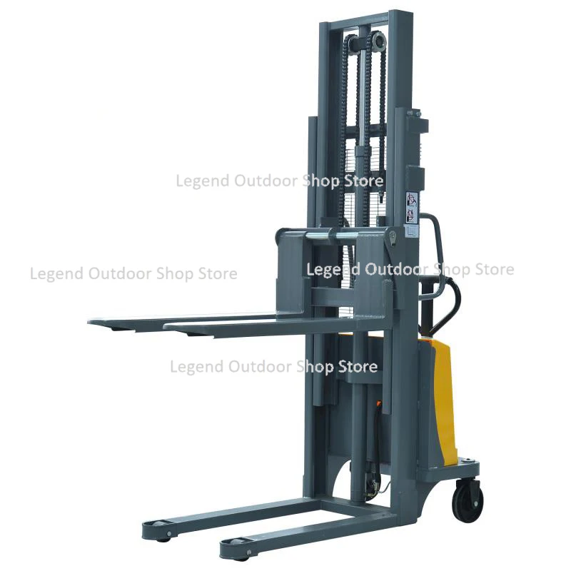 

3 Meters 2tons Semi Electric Stacker Motor-driven Forklift Charging Hydraulic Stacker