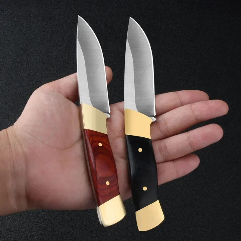 Outdoor Household Fruit Knife Stainless Steel Knife Kitchen Knife Mongolian Hand Meat Knife Meat Eating Knife Gift Knife