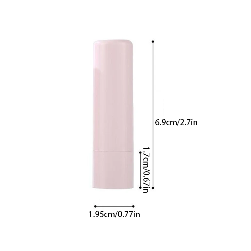 4.8g Refillable Lipstick Tube Lip Balm Container Empty Cosmetic Containers Lotion Container Travel Bottle