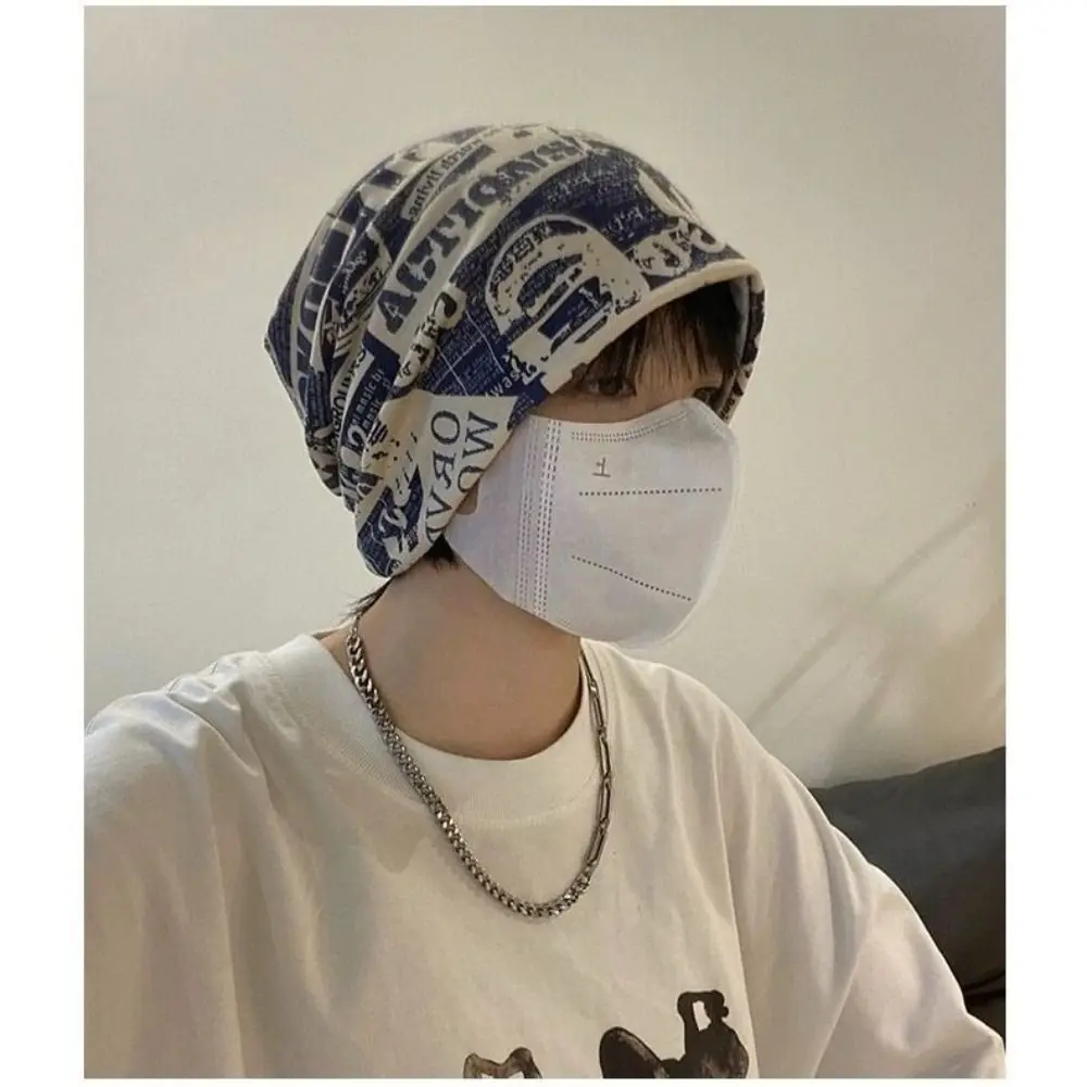 Summer Cotton Knit Hat Thin Elastic Beanie Hat Riding Hiking Sport Caps for Men Women