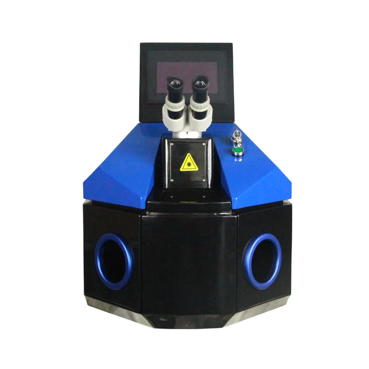Gold and silver jewelry portable desktop laser welding machine stainless steel jewelry small jewelry pulse spot soldering machin
