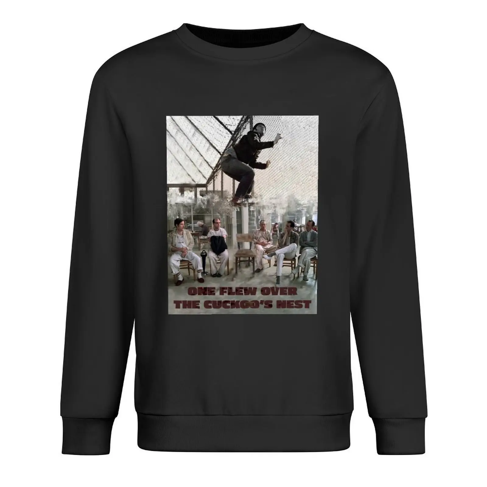 One Flew Over The Cuckoo's Nest Pullover graphic t shirts men blouse men wear sports sweatshirt man