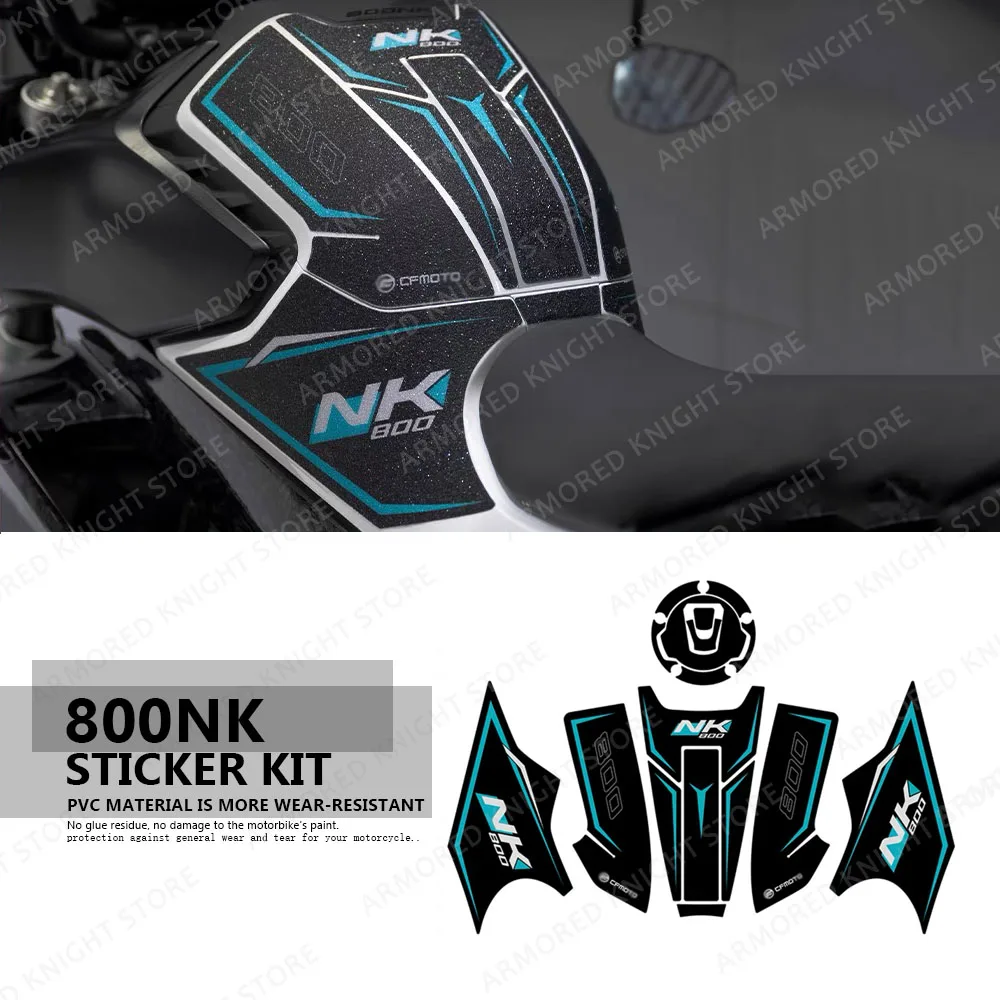 

3M Frosted For CFMOTO 800 NK 800NK Motorcycle Fuel Tank Sticker Protection Kit Anti Scratch Sticker Decal Accessories