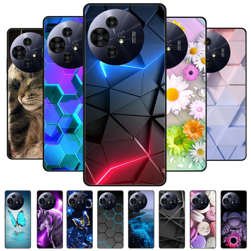 

For TCL 50 Pro Nxtpaper 5G Case Luxury Painted Soft TPU Protective Silicone Phone Case for TCL 50 Nxtpaper 5G Back Cover Coque