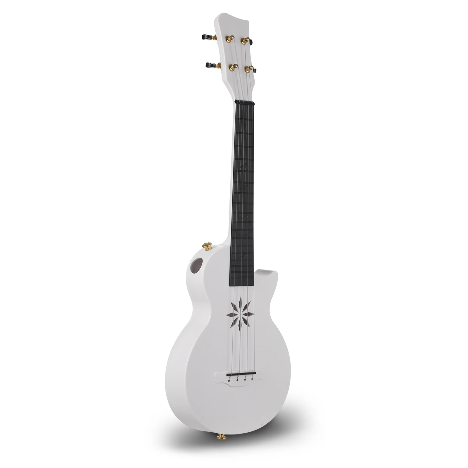 25-inch Ukulele 4 Strings Carbon Fibre Ukulele Portable Uke with Carrying Bag for Beginners Adults Teenagers Stringed Instrument