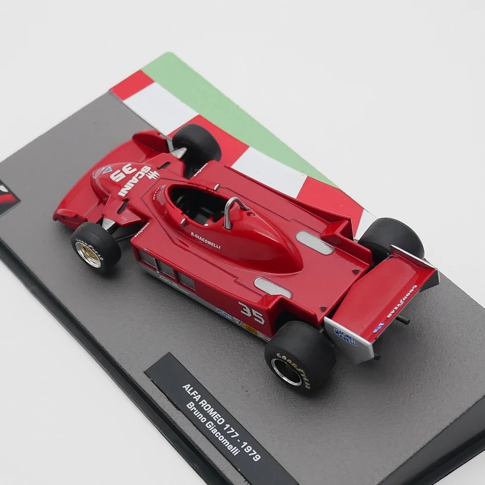 Ixo 1:43 Alfa Romeo 177 1979 Bruno Giacomelli Racing Diecast Car Model Metal Toy Vehicle