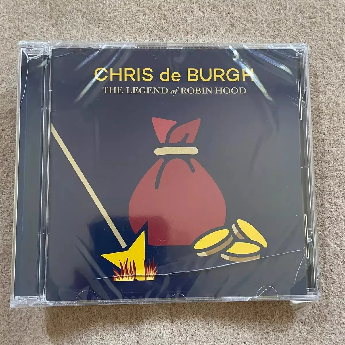

Chris De Burgh The Legend of Robin Hood CD | Folk Rock & Narrative Ballads | Medieval Legend Themed Music Collection
