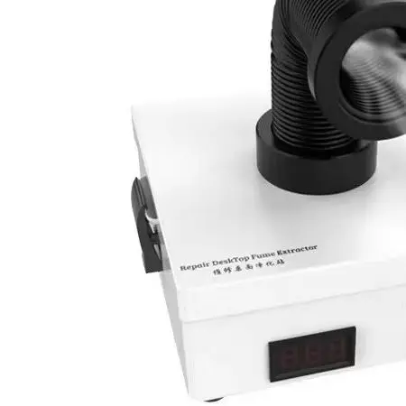 110/220V 2UUL FAN DeskTop Fume Extractor Smoking Instrument Soldering Iron Welding Exhaust for Smoke Absorbing Purifying Tool